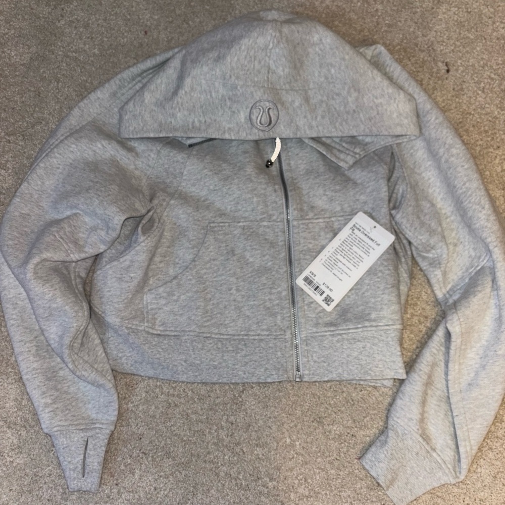 scuba oversized full zip xs/s